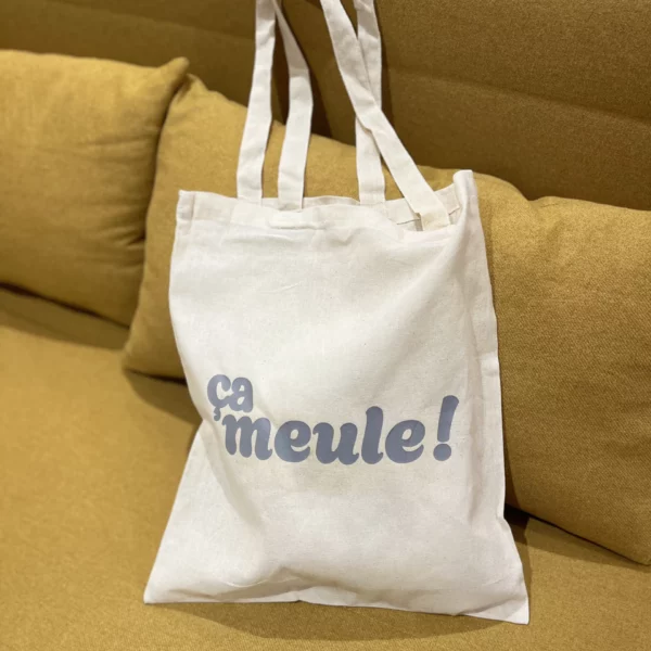 Totebag "Ca meule !" - Gris_1