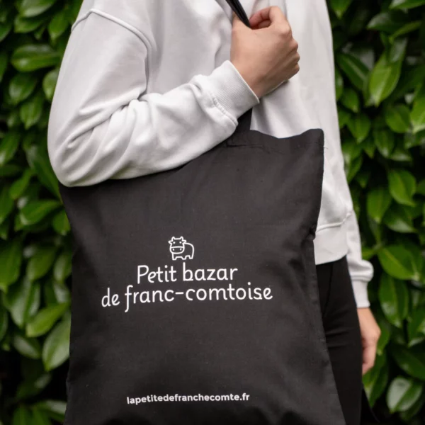 Tote-bag Noir Bazar