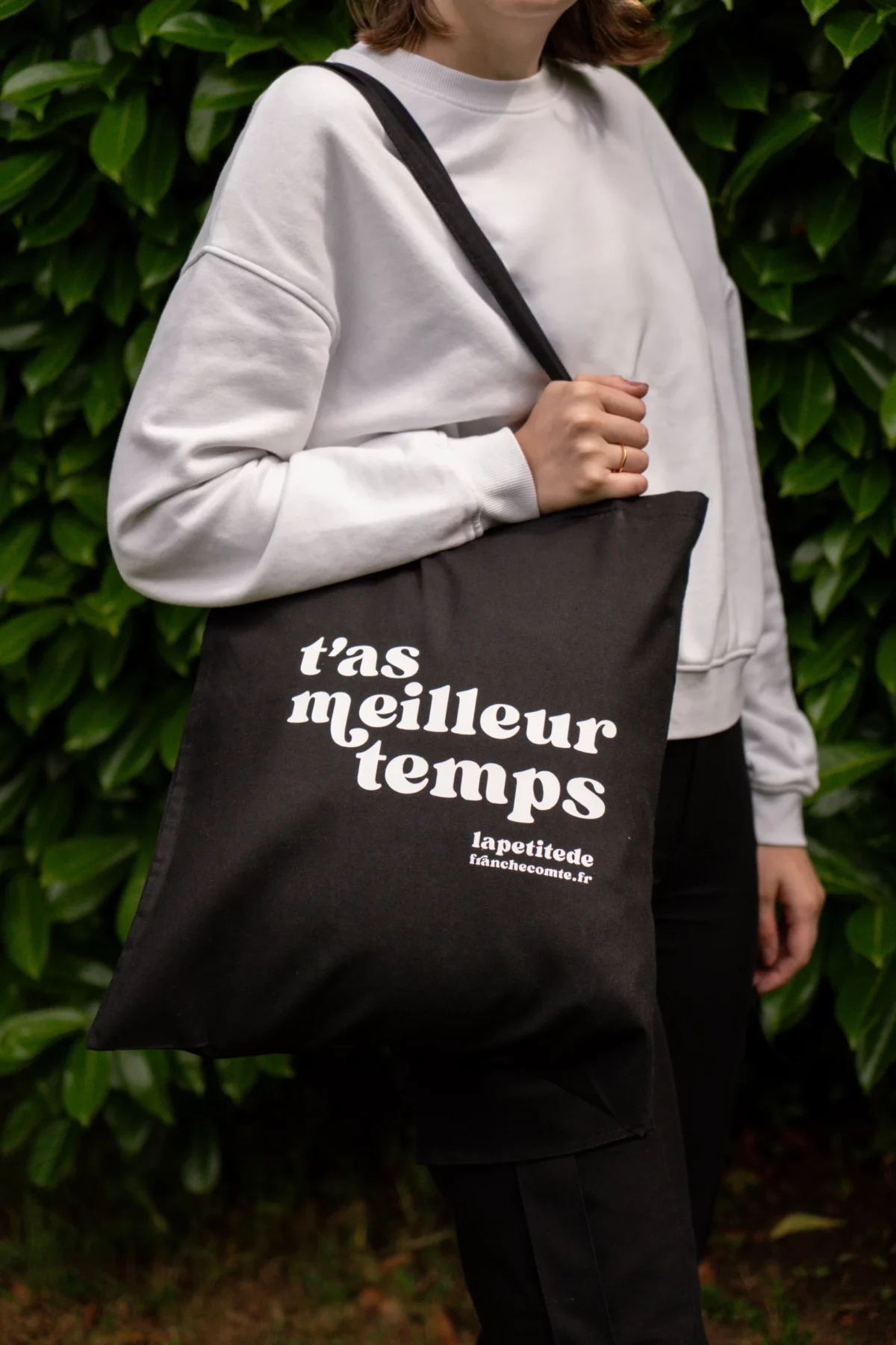 Tote-Bag Noir Blanc