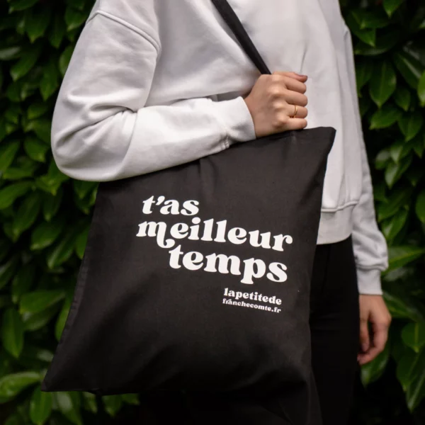 Tote-Bag Noir Blanc