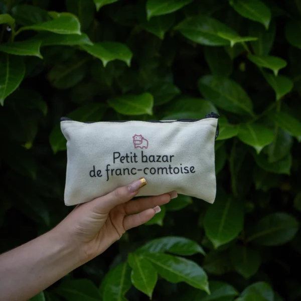 Trousse Noir & Rose - Petit Bazar